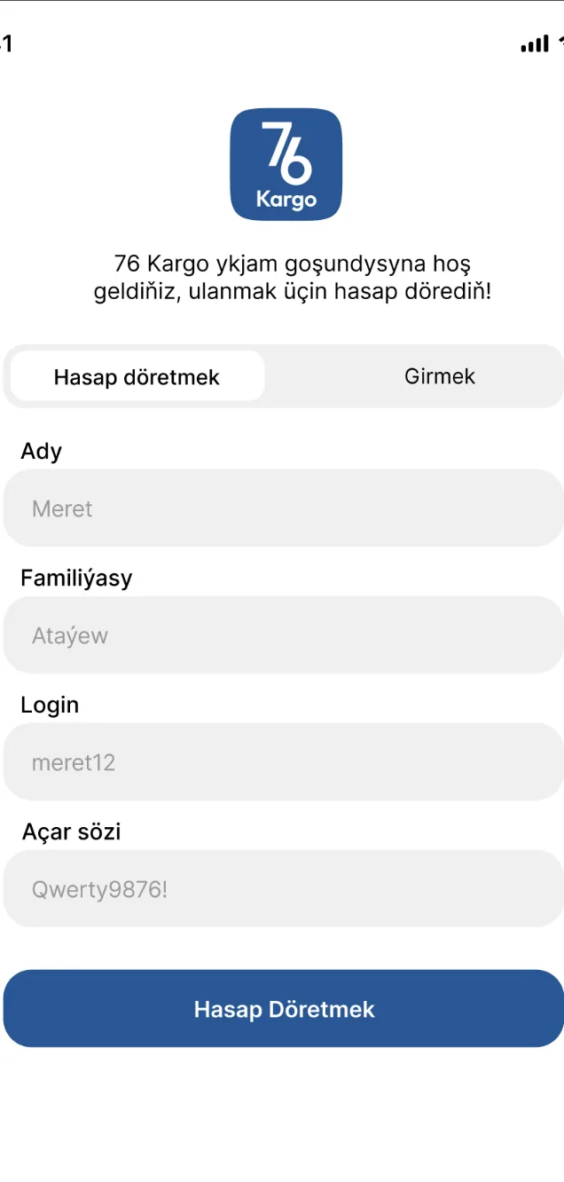 76 Kargo — Notifications
