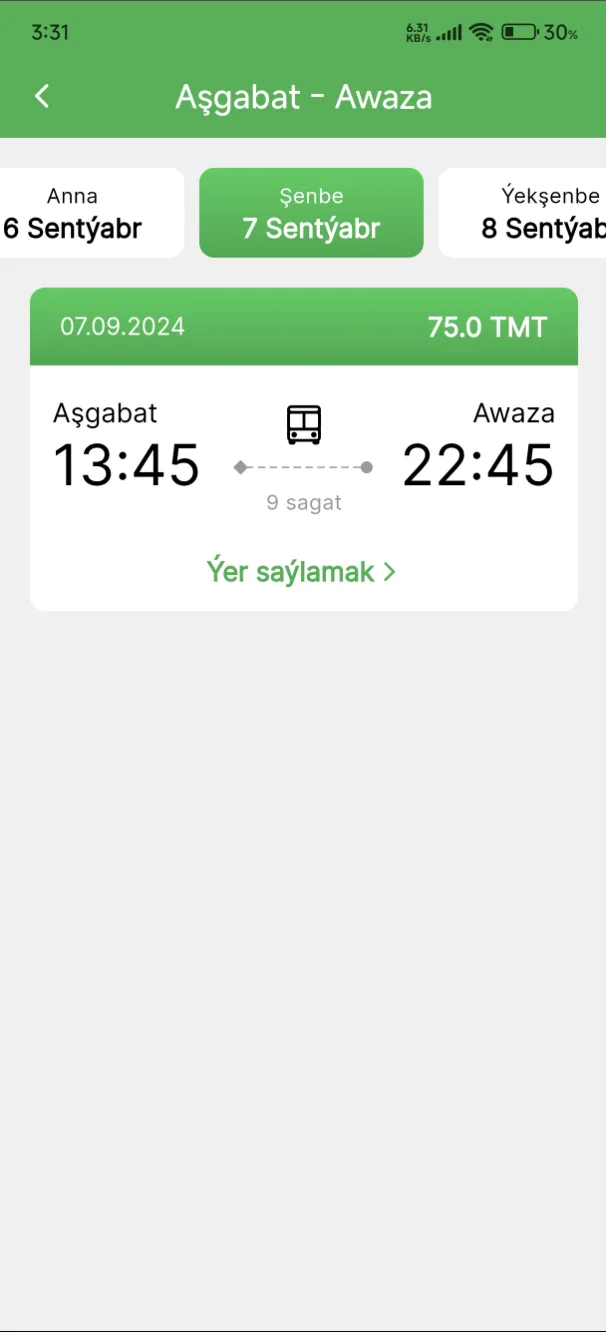 Shaherarabilet — Route Search