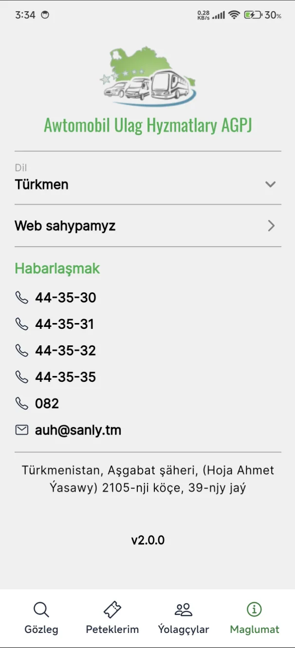 Shaherarabilet — Booking